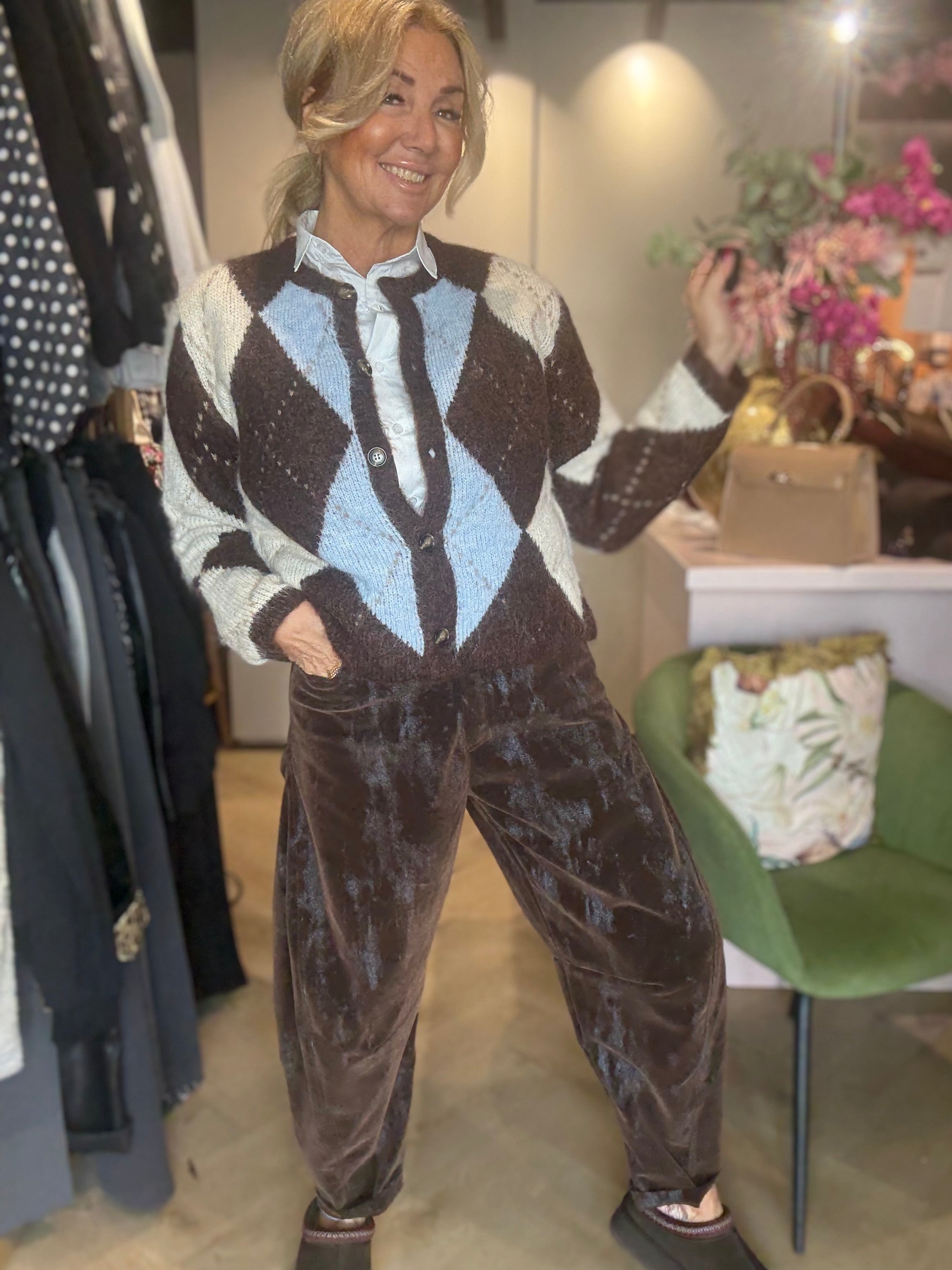 Vest Wiebertje Licht Blauw